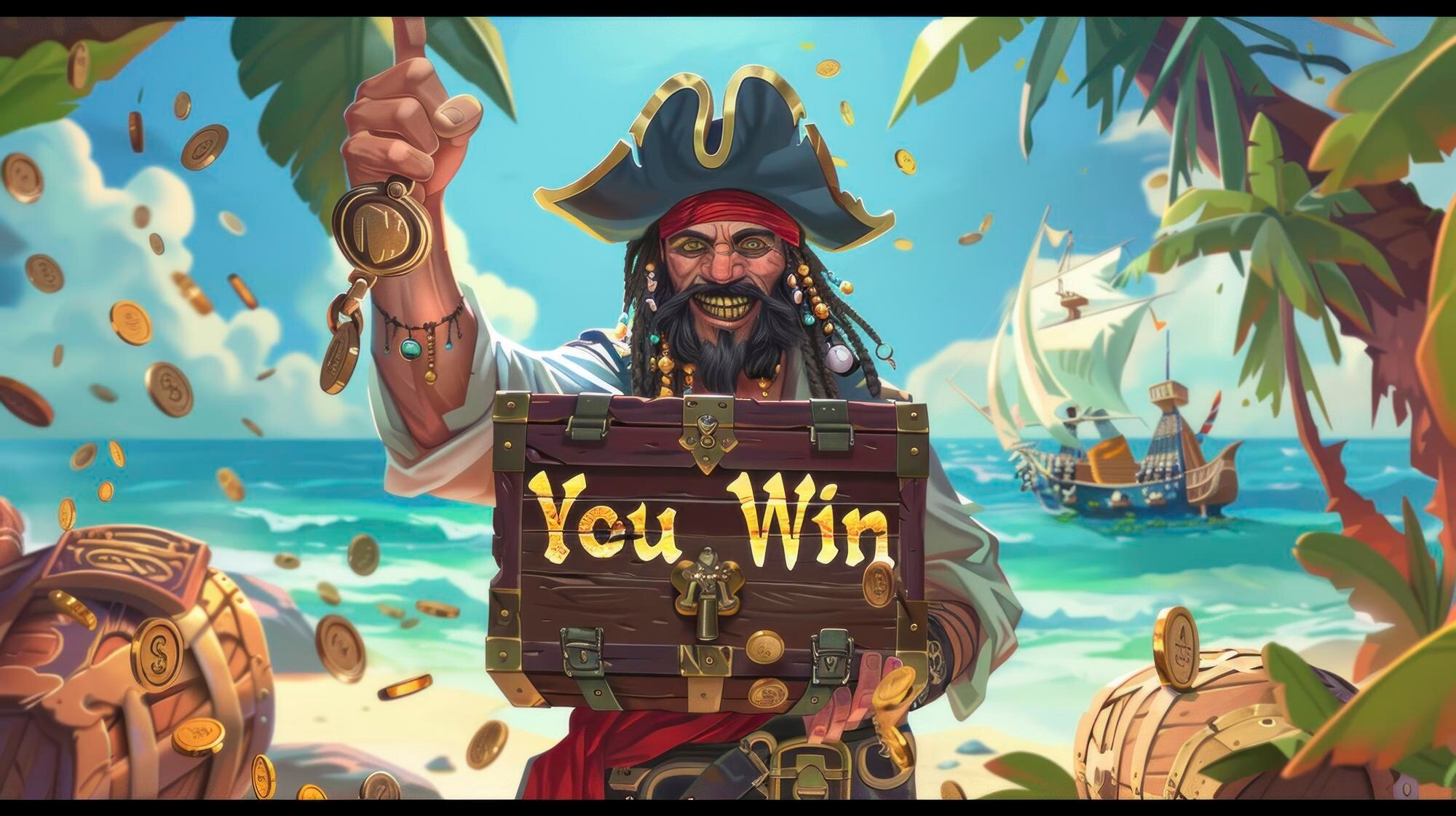 Pirate Bay Slot Game in action